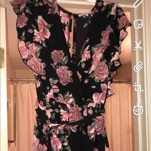 Floral romper